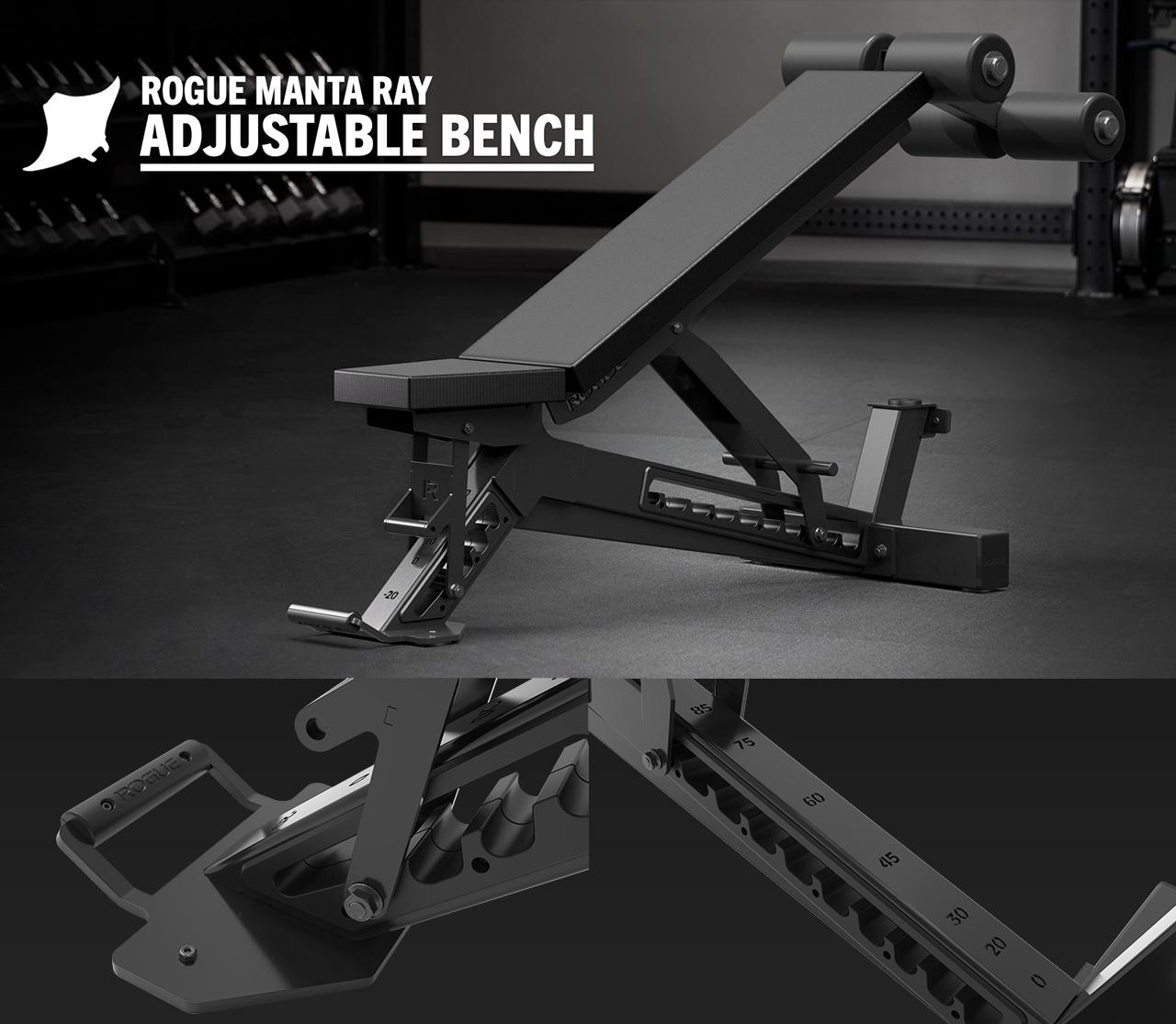 Coming Soon Rogue Manta Ray Adjustable Bench Rogue Monster Velocidor